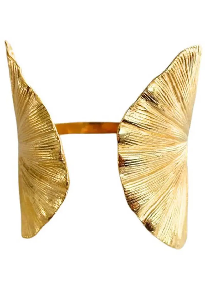 Lotta Djossou Paris Ginkgo Bracelet Gold