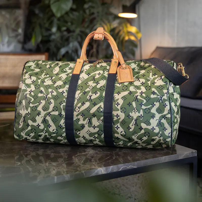 Louis Vuitton Monogramouflage Keepall 55 Tasche