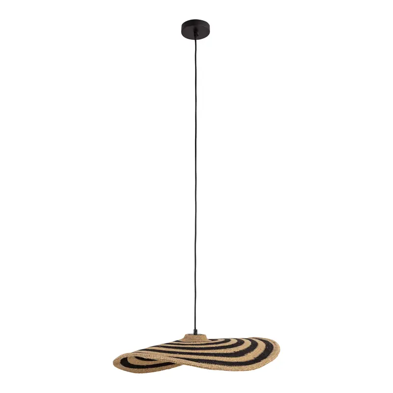 Loulou Natural Seagrass Wavy Hanglamp Small PTMD
