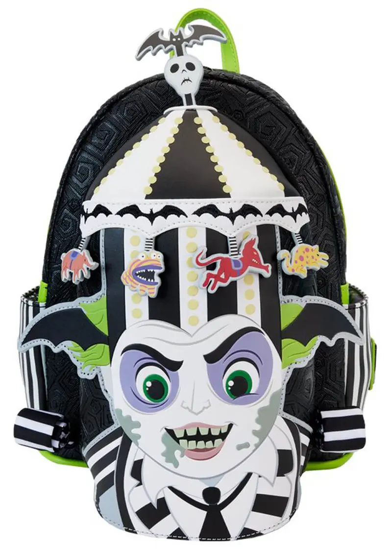 Loungefly Beetlejuice Carousel Cosplay Backpack