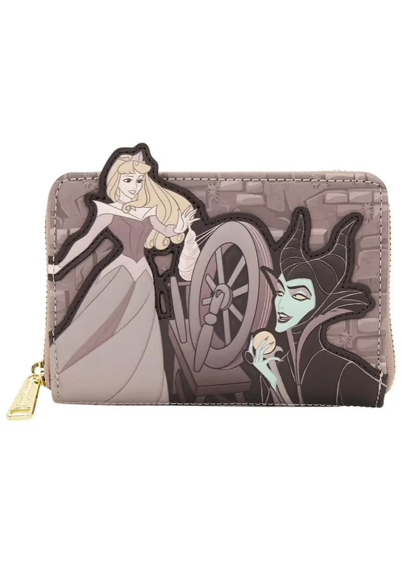 Loungefly Disney Aurora Maleficent Wheel Wallet