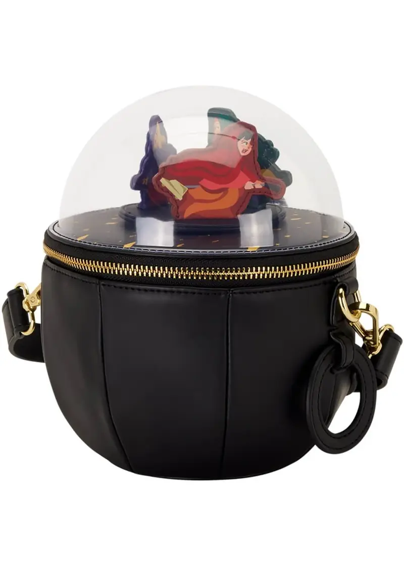 Loungefly Disney Hocus Pocus Sanderson Sisters Flying Dome Crossbody Bag