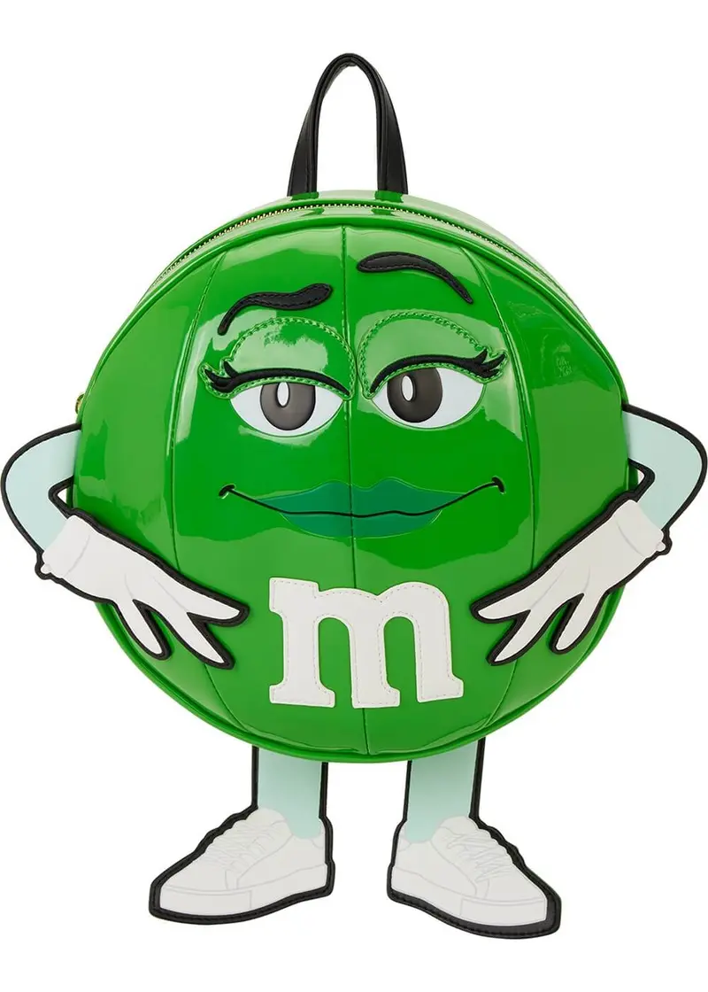 Loungefly M&M's Figural Backpack Green