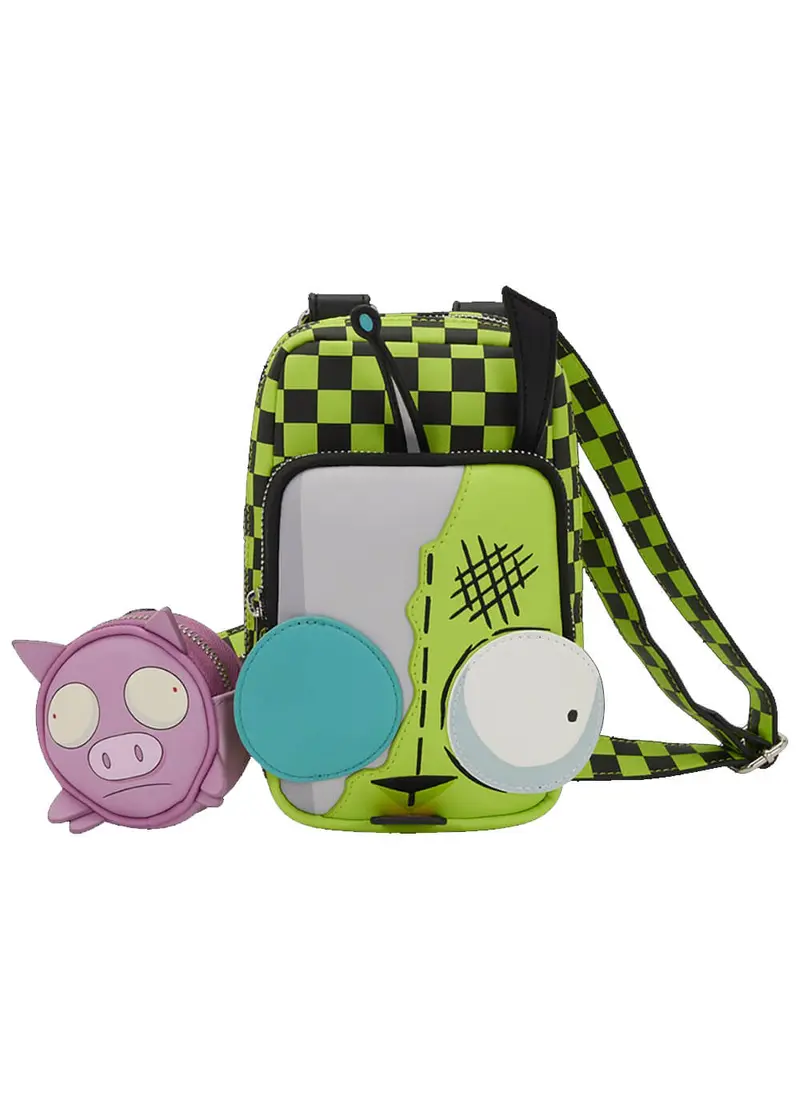Loungefly Nickelodeon Invader Zim GIR Crossbody Bag