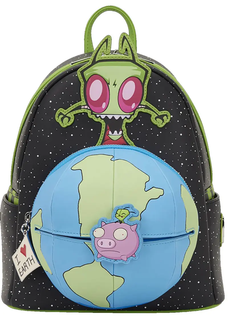 Loungefly Nickelodeon Invader Zim Glow Backpack