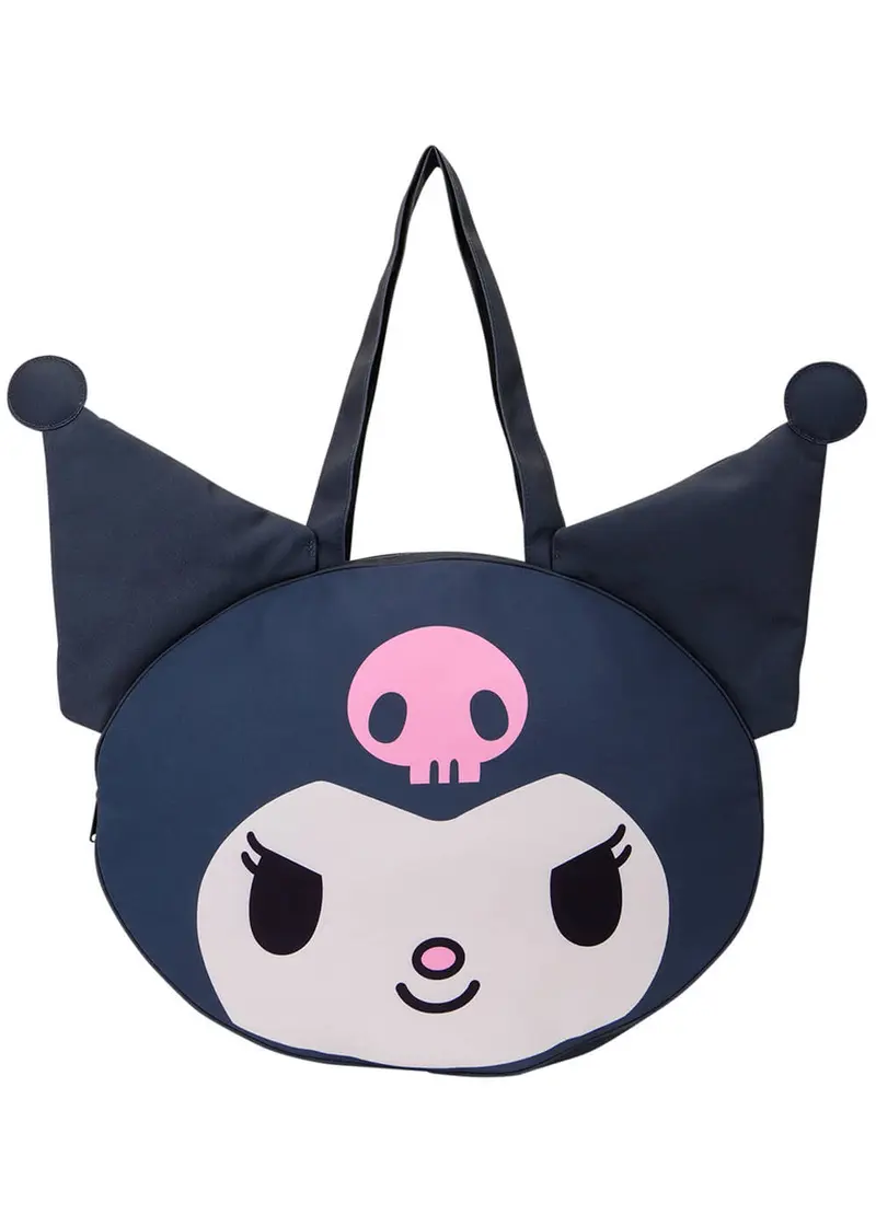 Loungefly Sanrio Kuromi Oversized Canvas Shopper Black