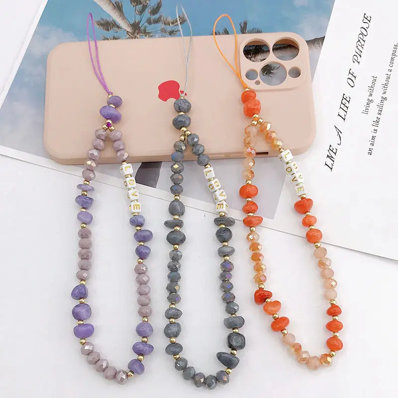 Love Gem Phone Strap (3 Colours)