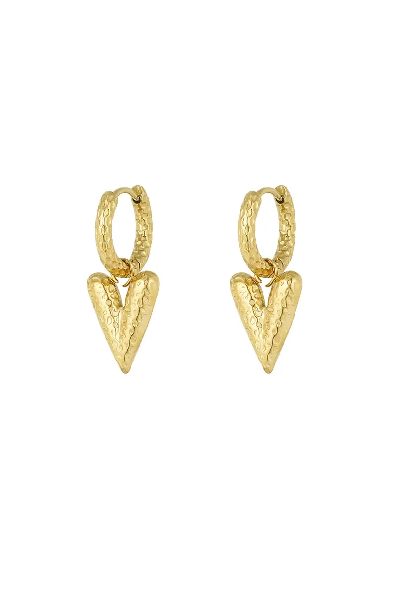 Love on top earrings with structure