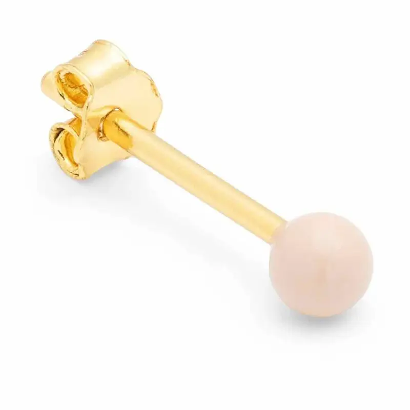 lulu copenhagen oorbel color ball dusty peach (1stuk)