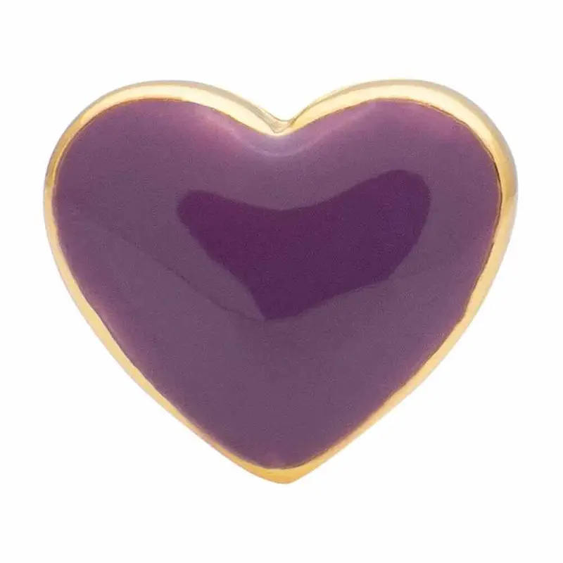 lulu copenhagen oorbel love u purple harvest (1stuk)