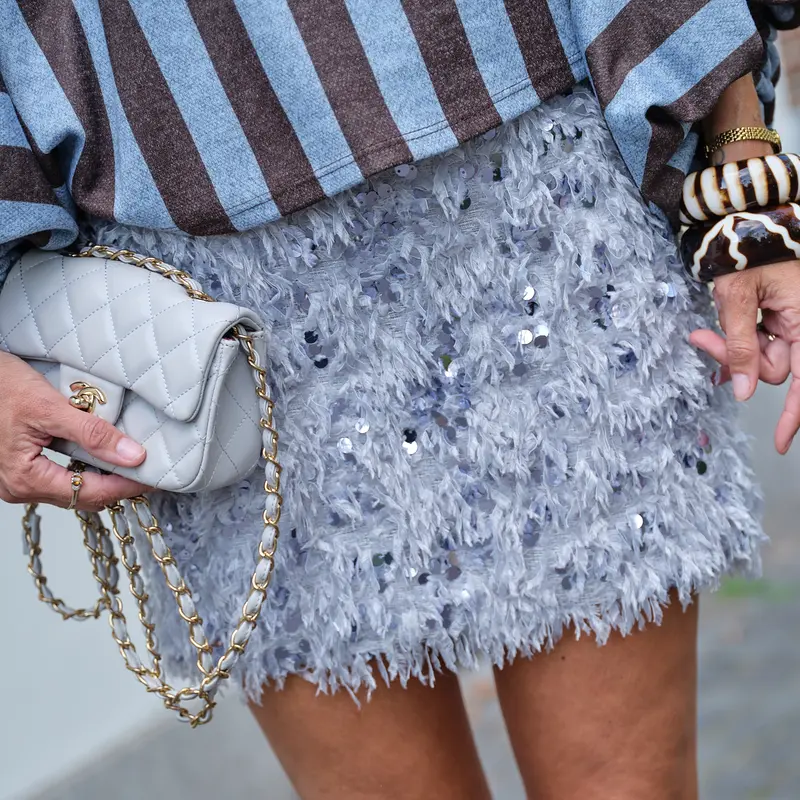 Lulu skirt blue