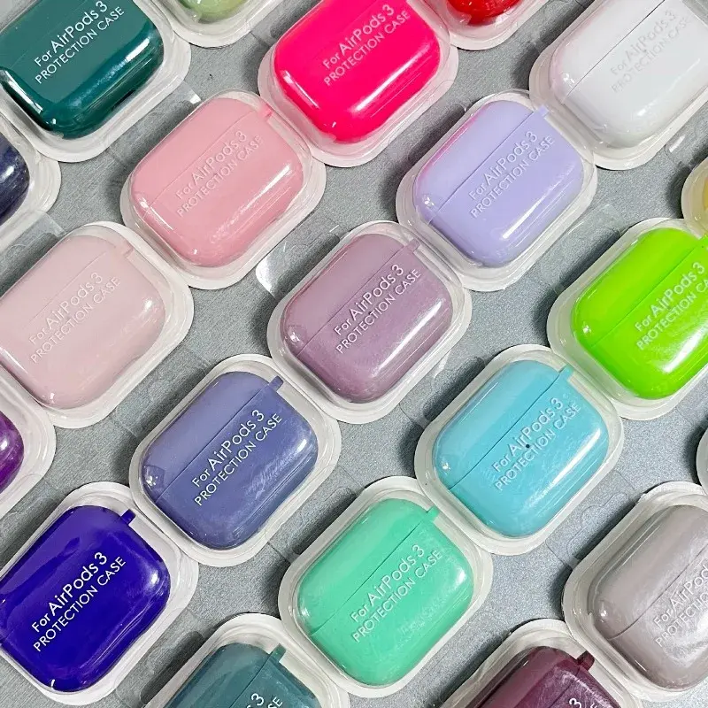 Macaron Colour AirPods Charger Case Cover