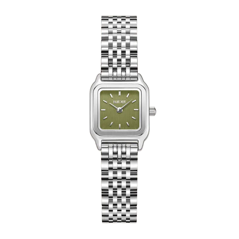 Macy Petite Silver Olive Green