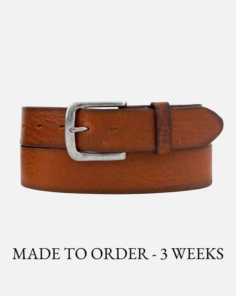 MADE TO ORDER Ari │ Vintage Leren Riem