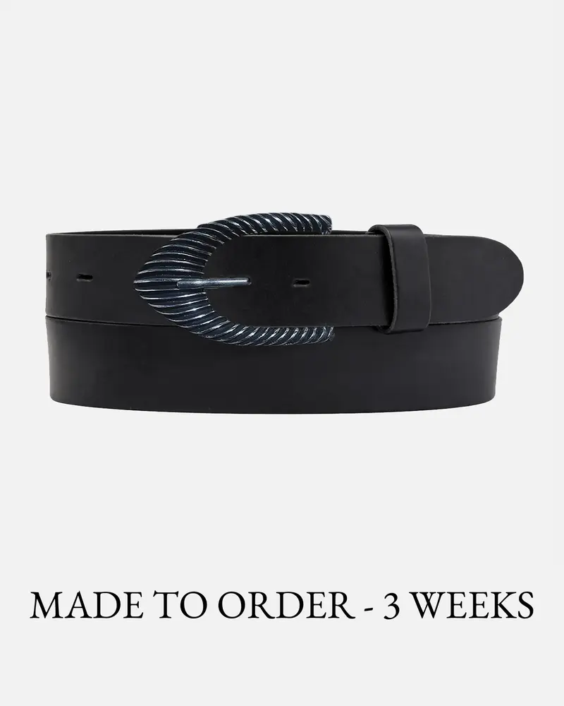 MADE TO ORDER Jolan │Leren Riem in Westerse Stijl