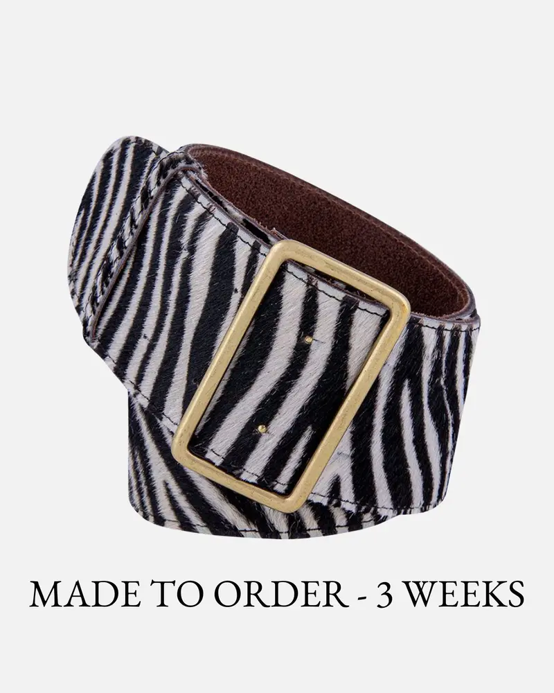 MADE TO ORDER Lori │ Brede Dierenprint Riem