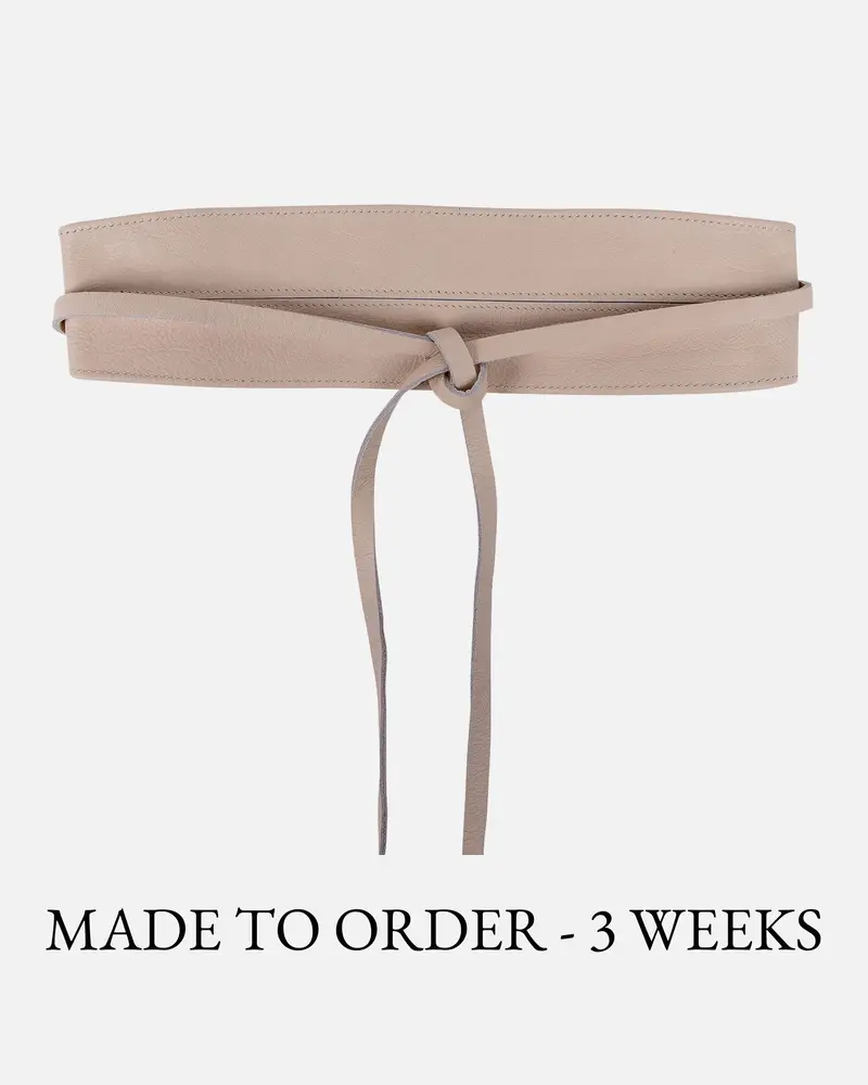 MADE TO ORDER Vita │Premium Lederen Strikriem