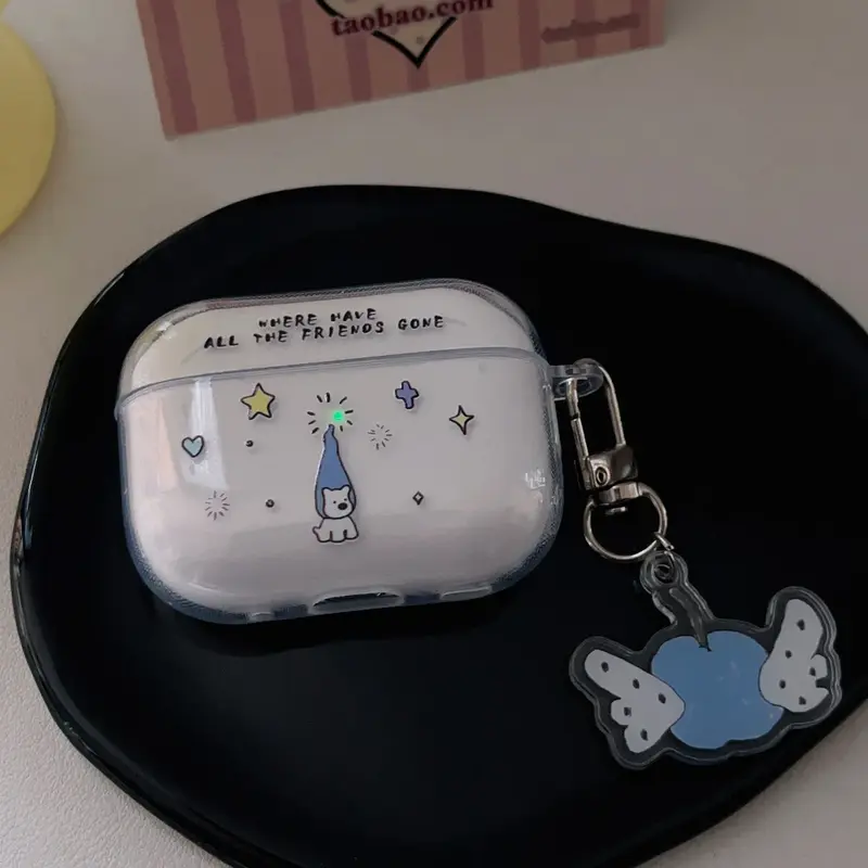 Magical Hat Puppy AirPods Charger Case Cover