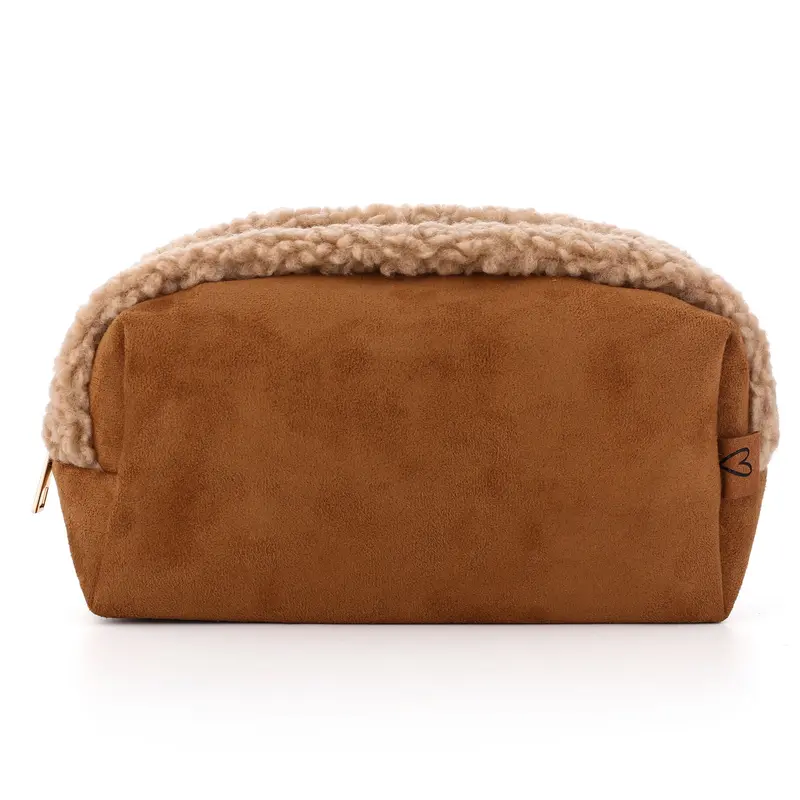 Make-up tas Teddy khaki 20x12cm