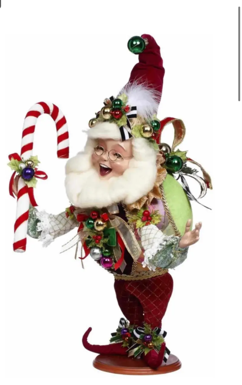 Mark Roberts Medium Christmas Ornament Elf Doll – 60 cm