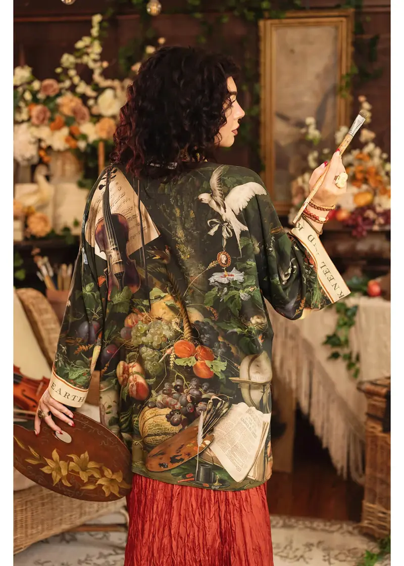 Market Of Stars Labour of Love Midi Kimono