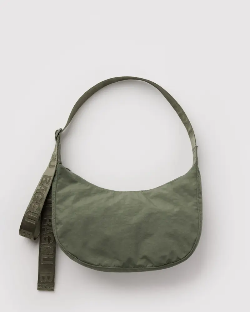Medium Crescent Bag - Caper