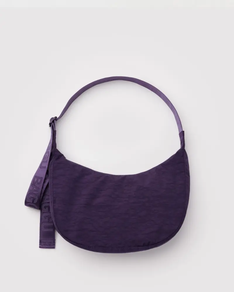 Medium Crescent Bag - Fig
