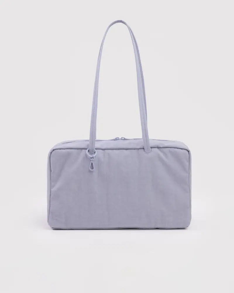 Medium Nylon Bowler Bag - Mist