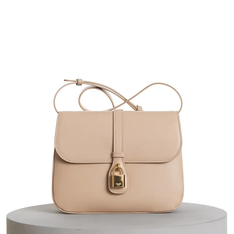 Medium Tabou Bag In Nude Smooth Calfskin