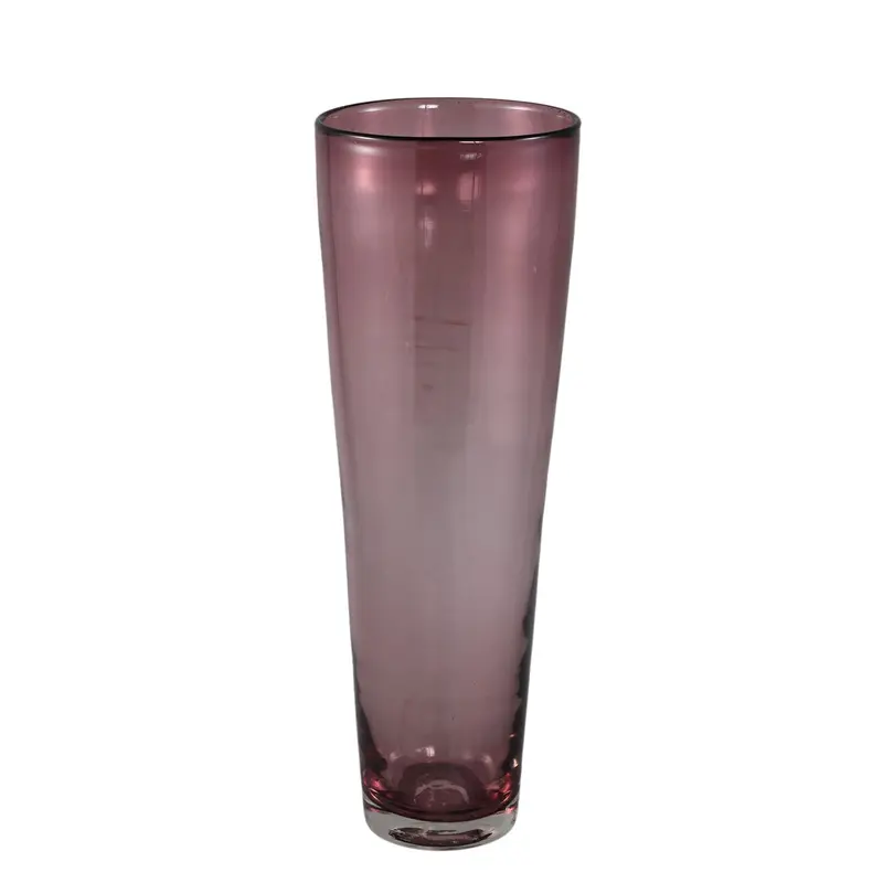 Mehran Vaas Glas Roze Taps Large PTMD