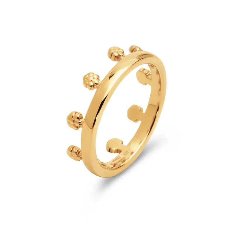 Melano Friends Unite Flora Ring Goldplated (52-60MM)