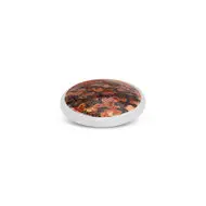 Melano Kosmic Gem Disk Steentje Zilver (28MM)