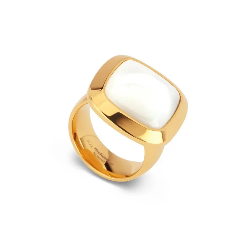 Melano Mix & Match Kosmic Dive for pearls ring Goud (48-56MM)