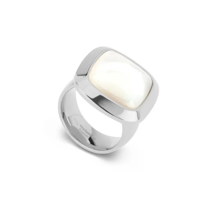Melano Mix & Match Kosmic Dive for Pearls ring Zilver (48-56MM)
