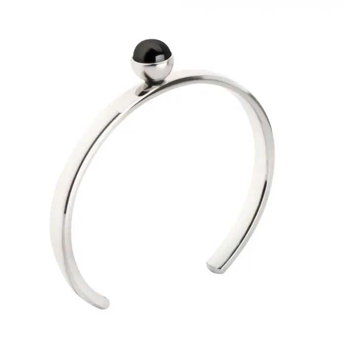 Melano Twisted armband Tyra zilver (15,5-17,5CM)