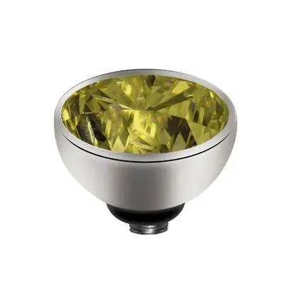 Melano Twisted Meddy CZ Stone Lime (4-6-8MM)