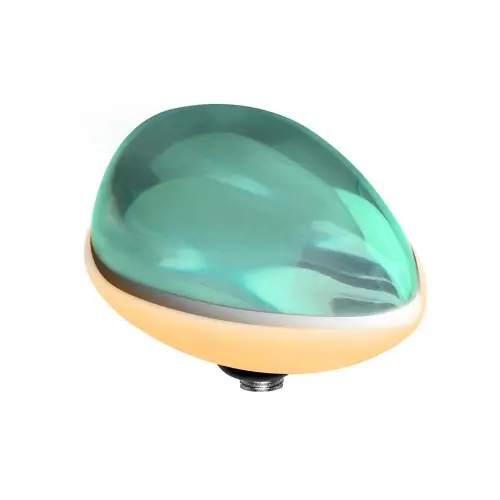 Melano Twisted Meddy Pear CZ Stone (13MM)