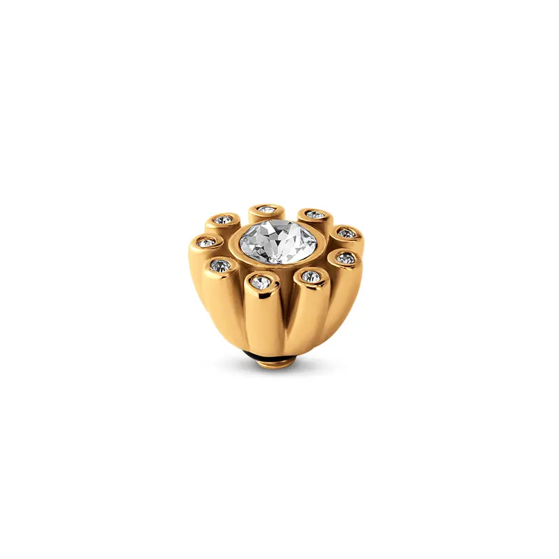 Melano Twisted Petal Steentje (10MM)