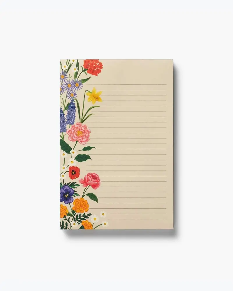 Memo Notepad - Garden Study