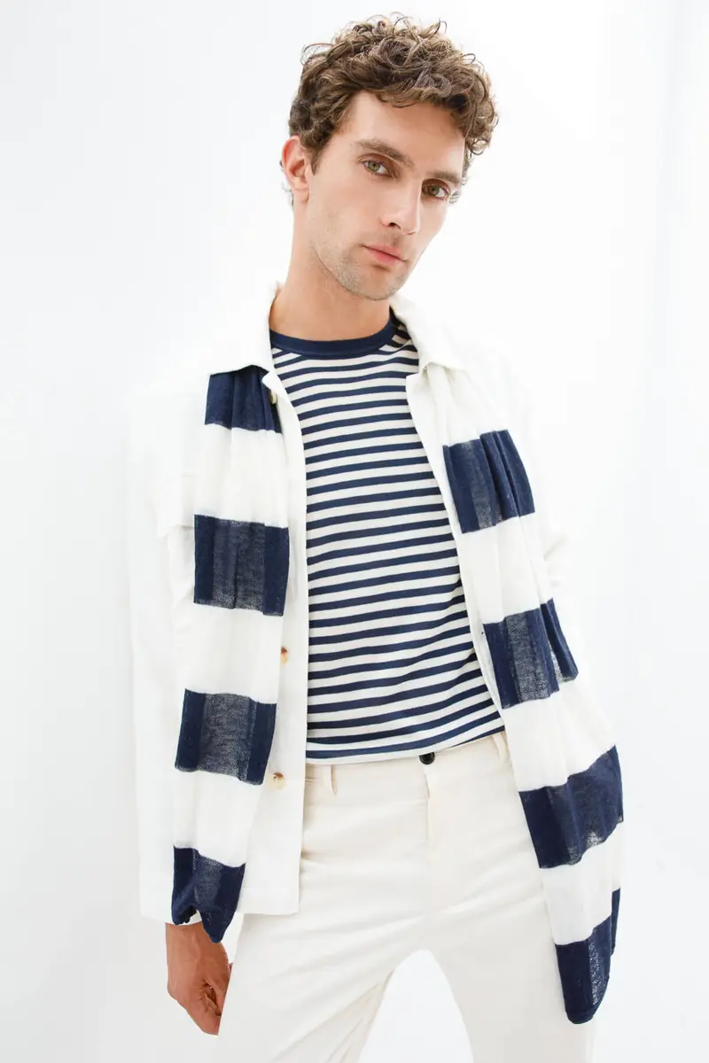 MEN TROIA SCARF NAVY