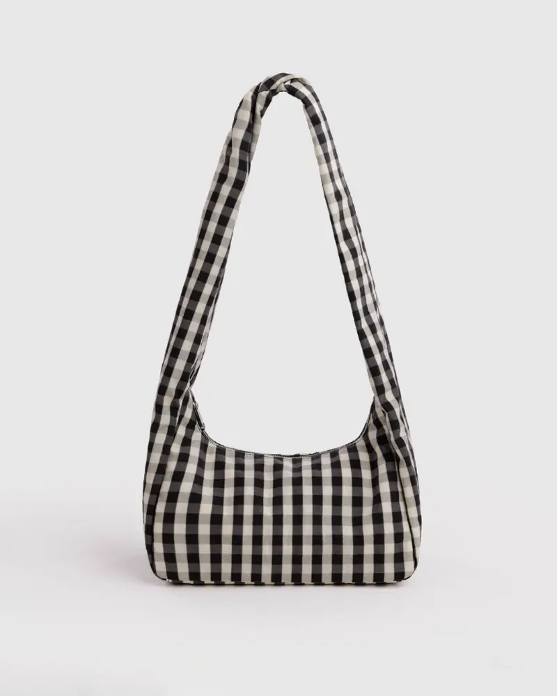 Meringue Bag - Black & Cream Gingham [PRE ORDER]