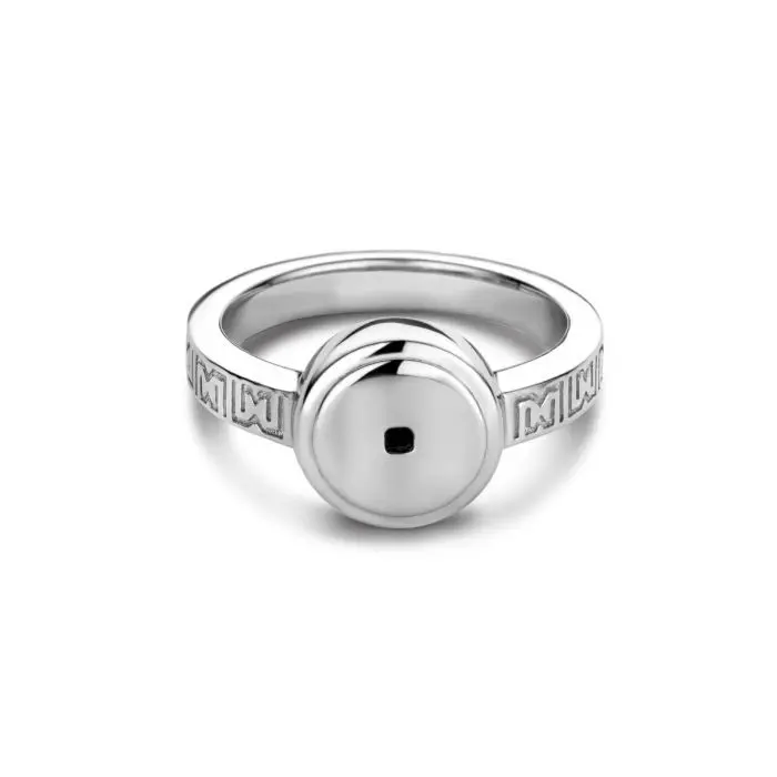 Mi Moneda-MMV ICONS RING MMV-IC-RIN-HE-01-52 zilver