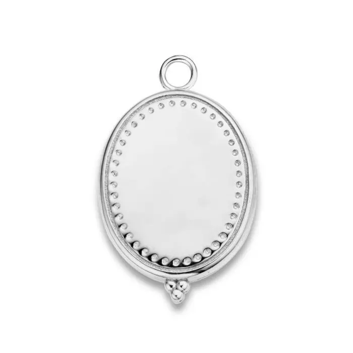 Mi Moneda-MMV OVAL MEDALLION 925 SILVER