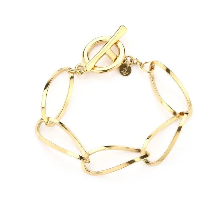 Michelle Bijoux Armband Groffe Schakel