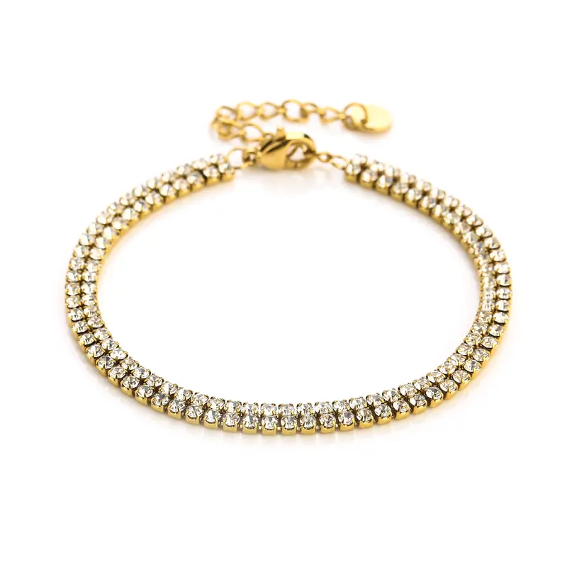 Michelle Bijoux Armband (sieraad) Dubbel strass