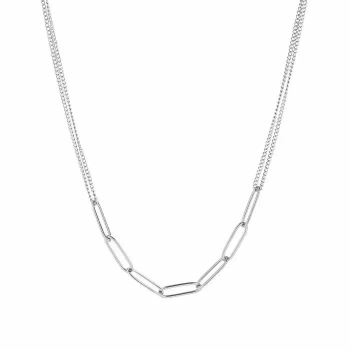 Michelle Bijoux Collier Dubbel Schakel