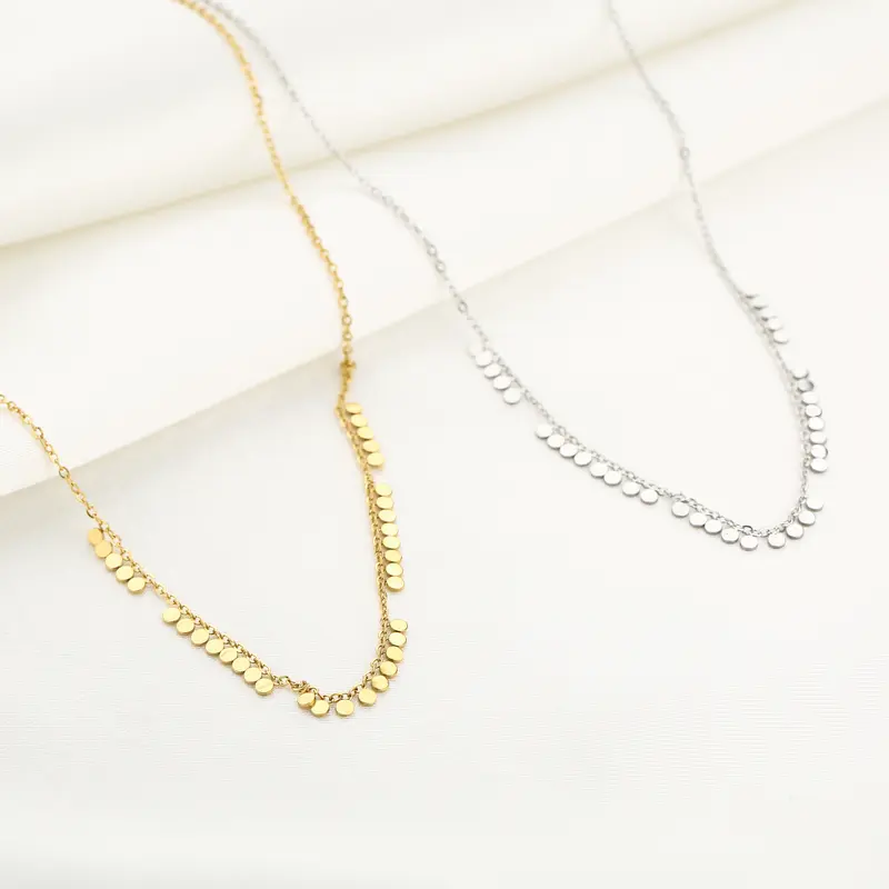 Michelle Bijoux Collier Mini Discs
