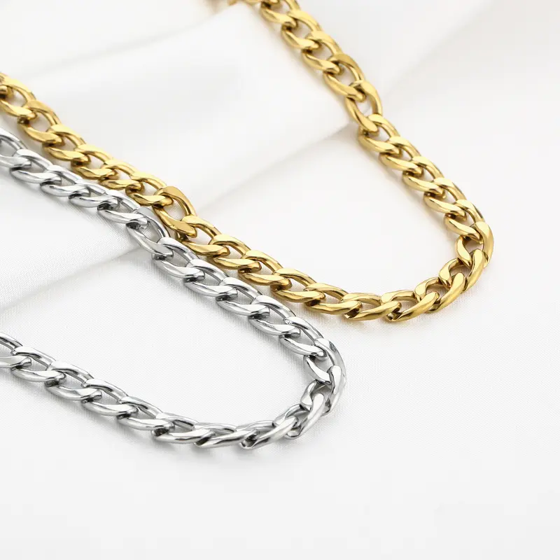 Michelle Bijoux Collier Schakel (6mm)