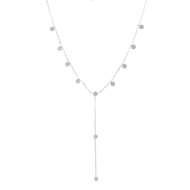 Michelle Bijoux Collier Y vorm discs
