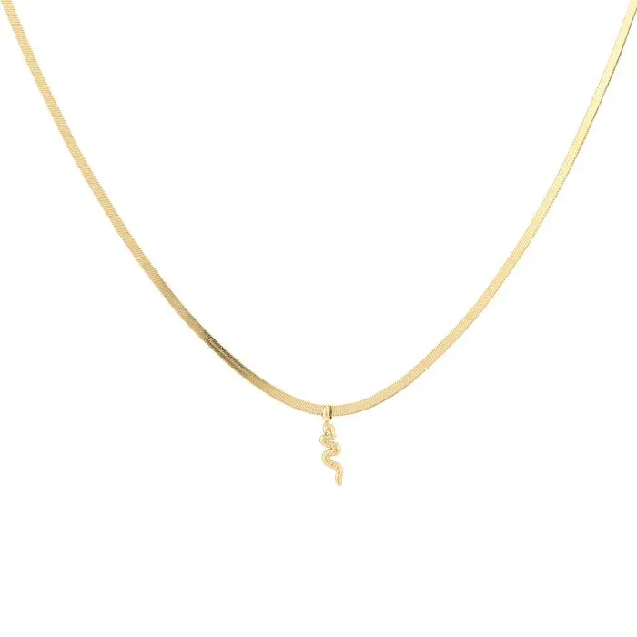 Michelle Bijoux Ketting Slang Schakel